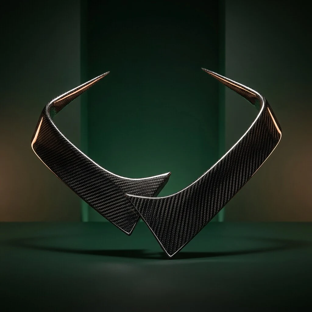 Formed in mirrored pairs